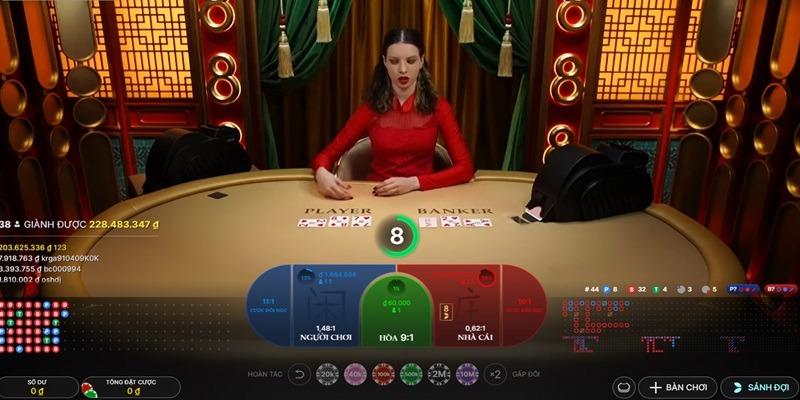 Cá cược Baccarat hấp dẫn cho thành viên